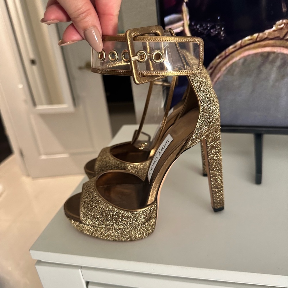 New Jimmy Choo platform heels
